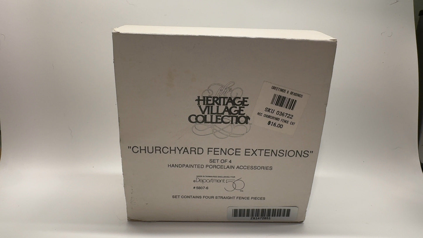 Churchyard Fence Extensions