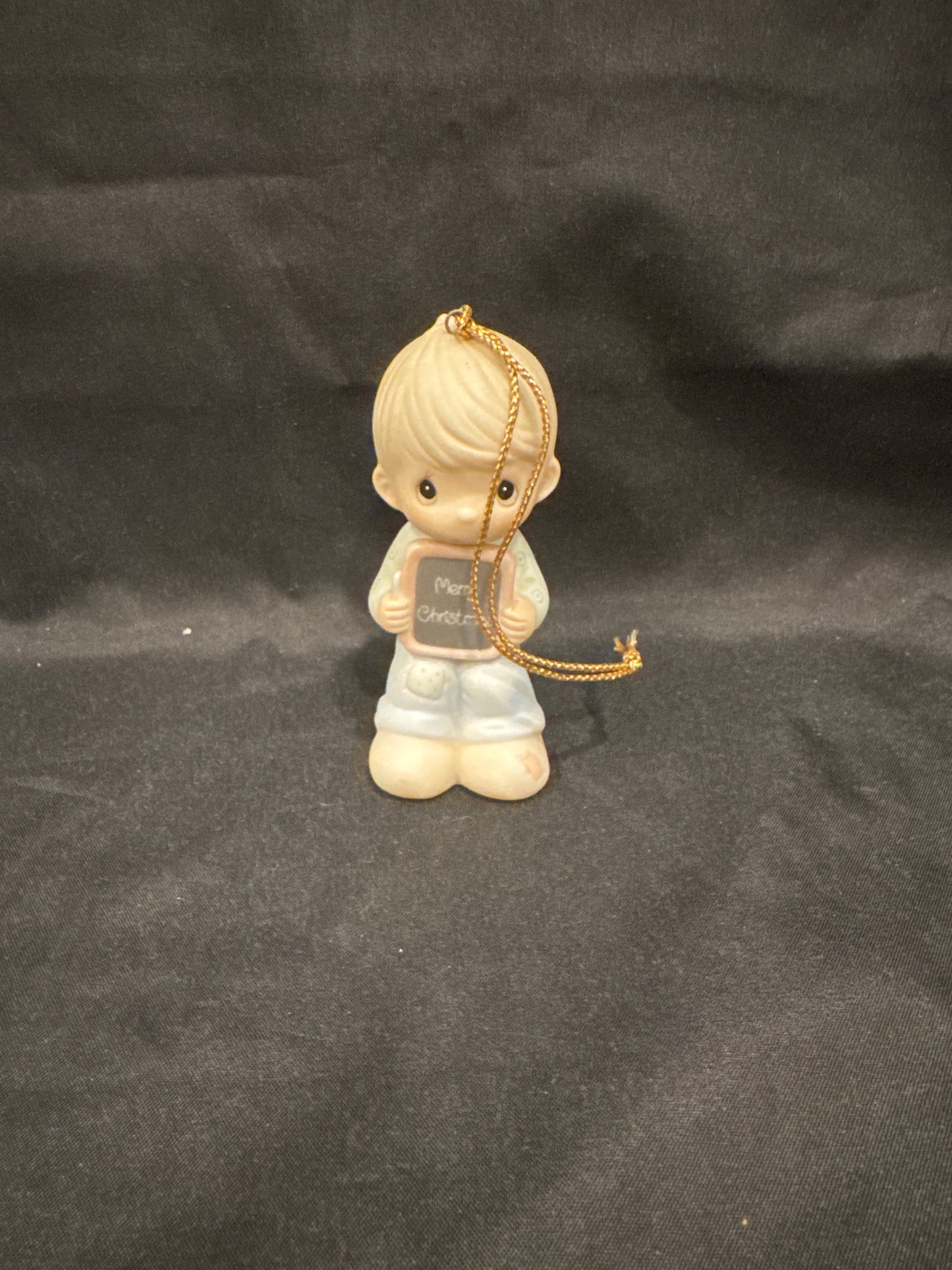 Boy With Chalk Board 1982 (ornament)