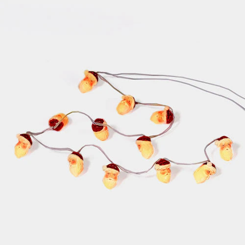 String of 12 Santa Lights