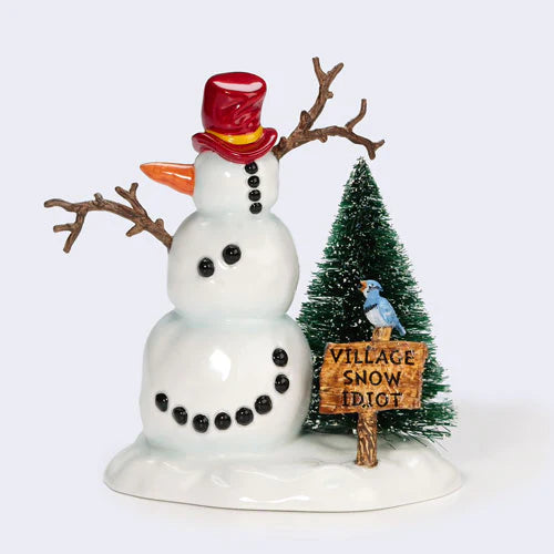 Village Snow Clown - Read Description