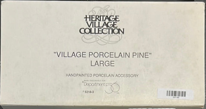 Village Porcelain Pine Large