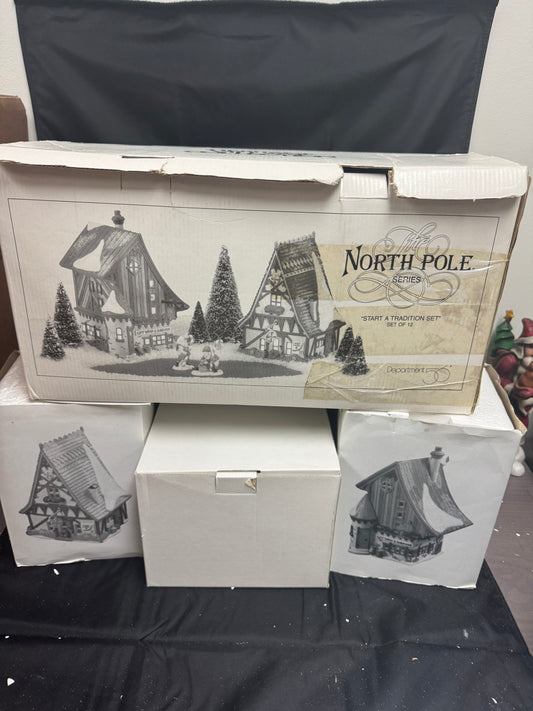 Start A Tradition Set Of 12- North Pole - Read Description