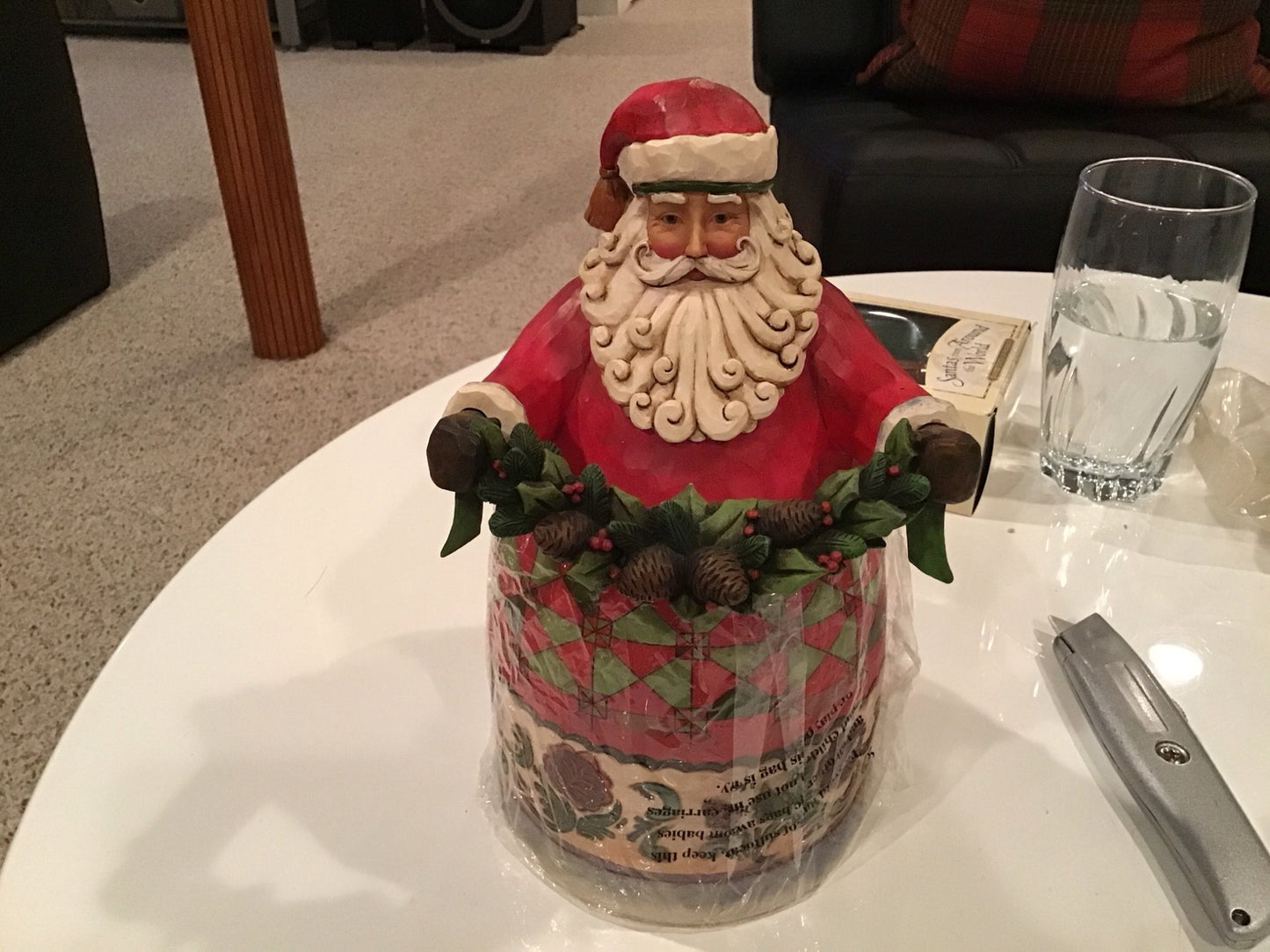 Beauty Comes From Within. Secret Santa W/hanging Ornament