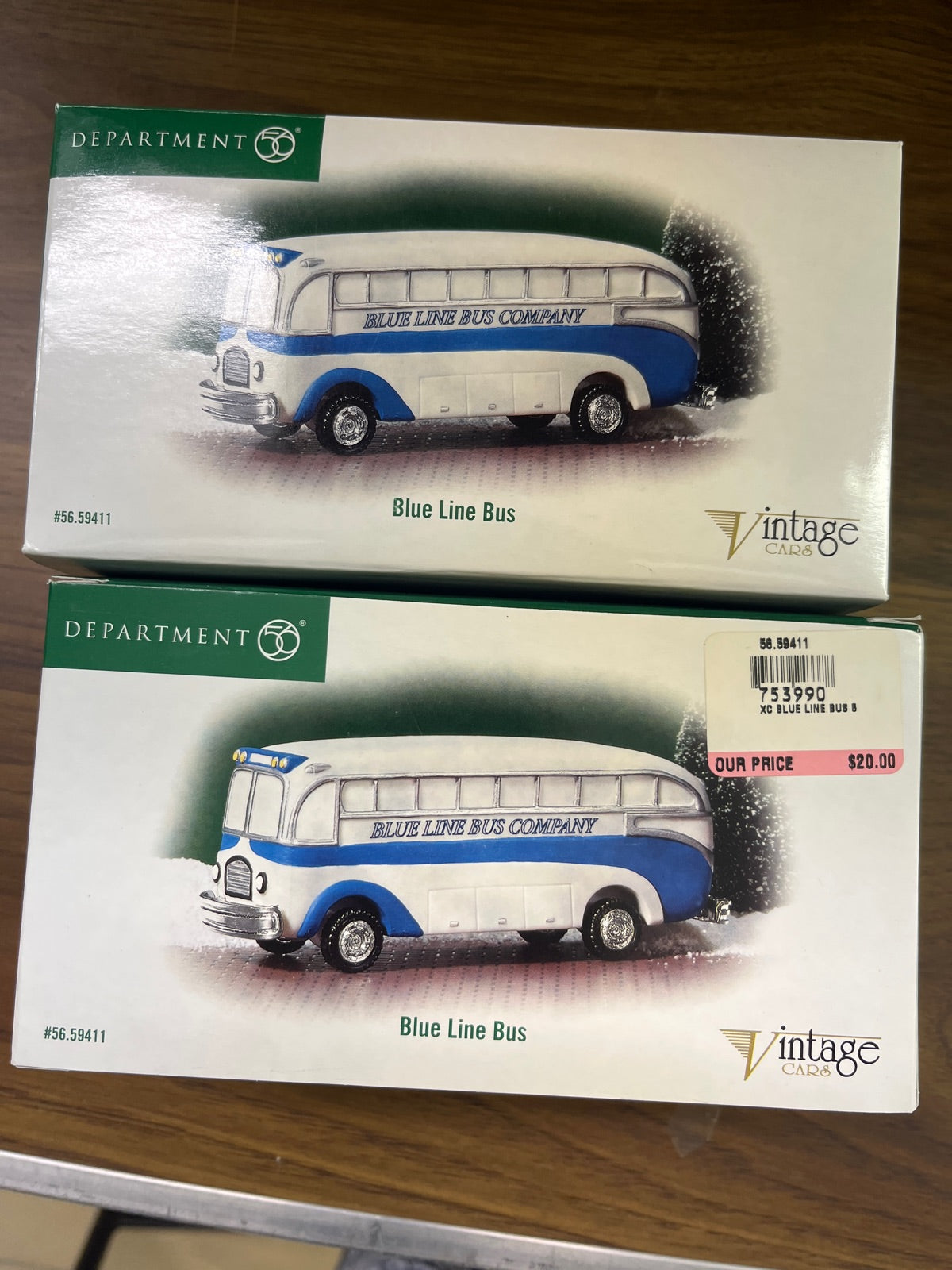 Blue Line Bus