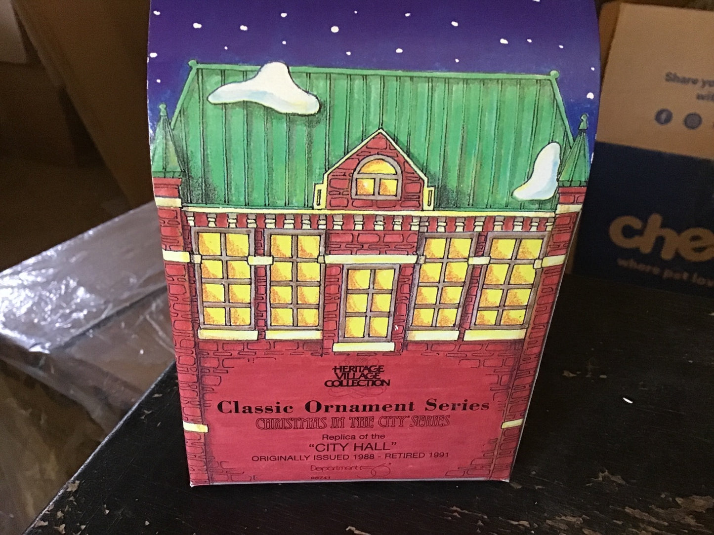 City Hall - Classic Ornament Series - Christmas In The City Series