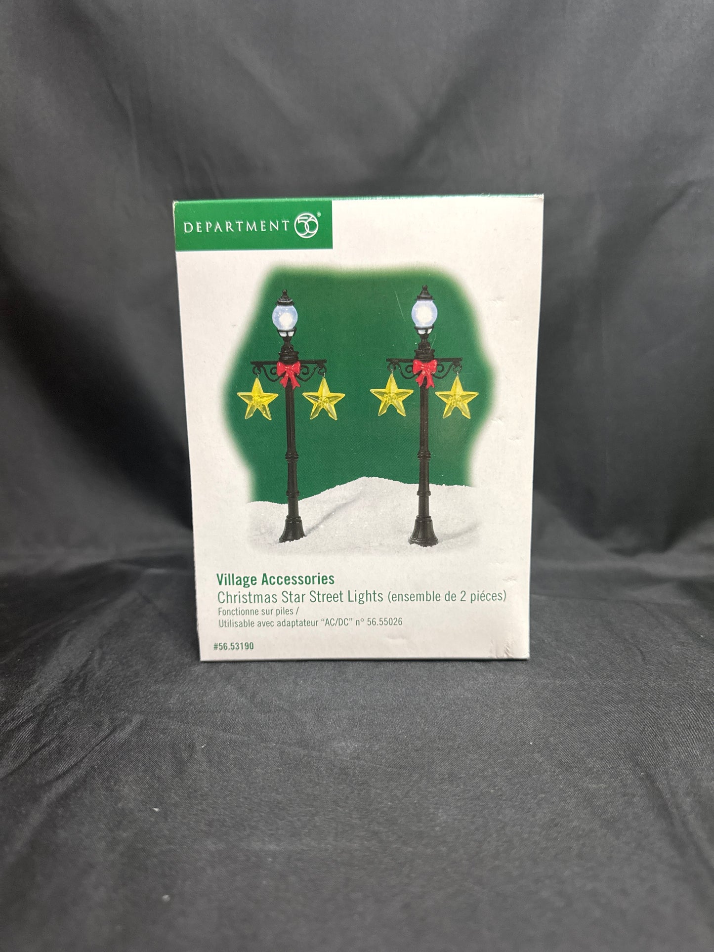 Christmas Star Street Lights (set Of 2)