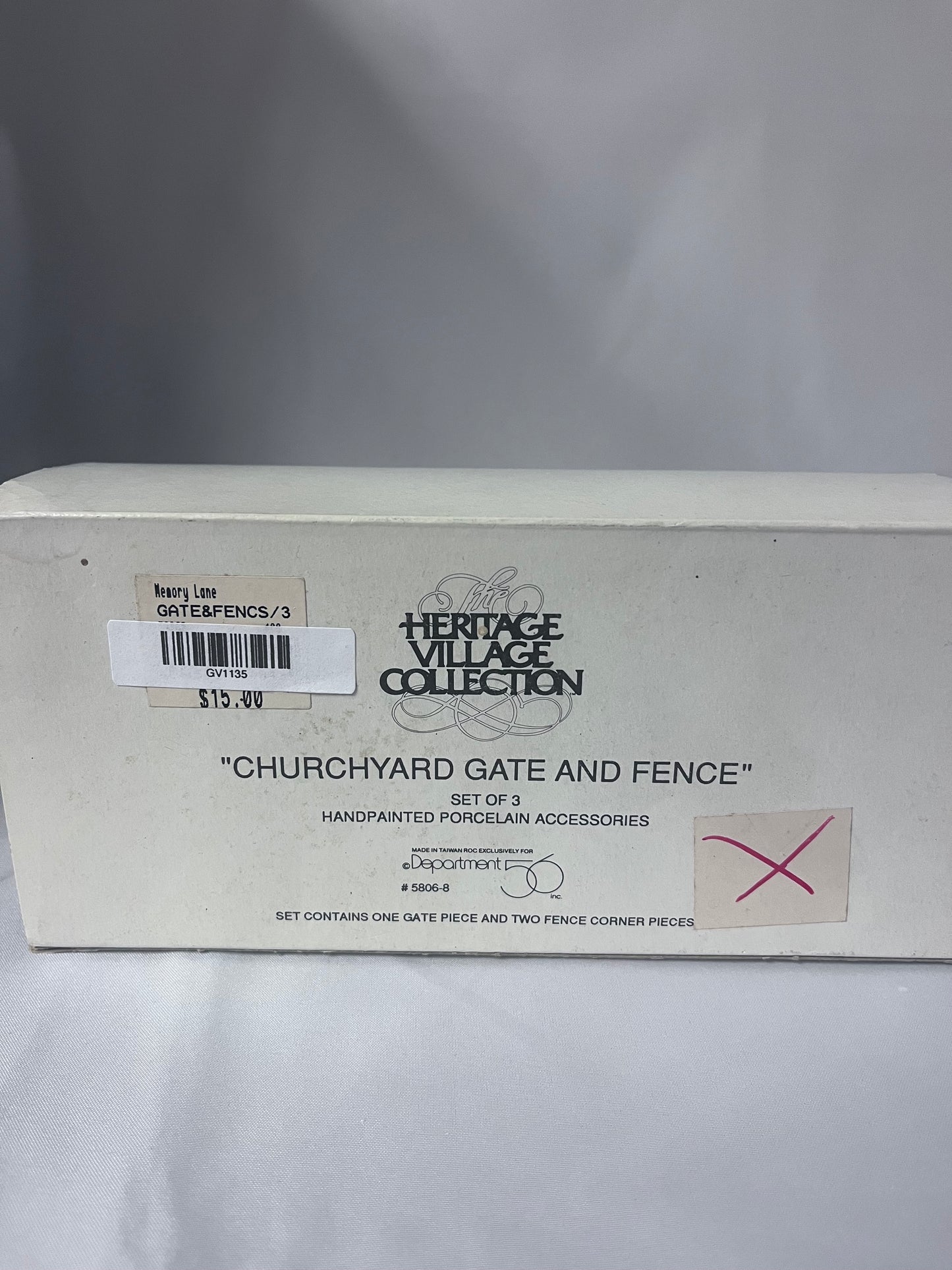 Churchyard Gate And Fence- See Description