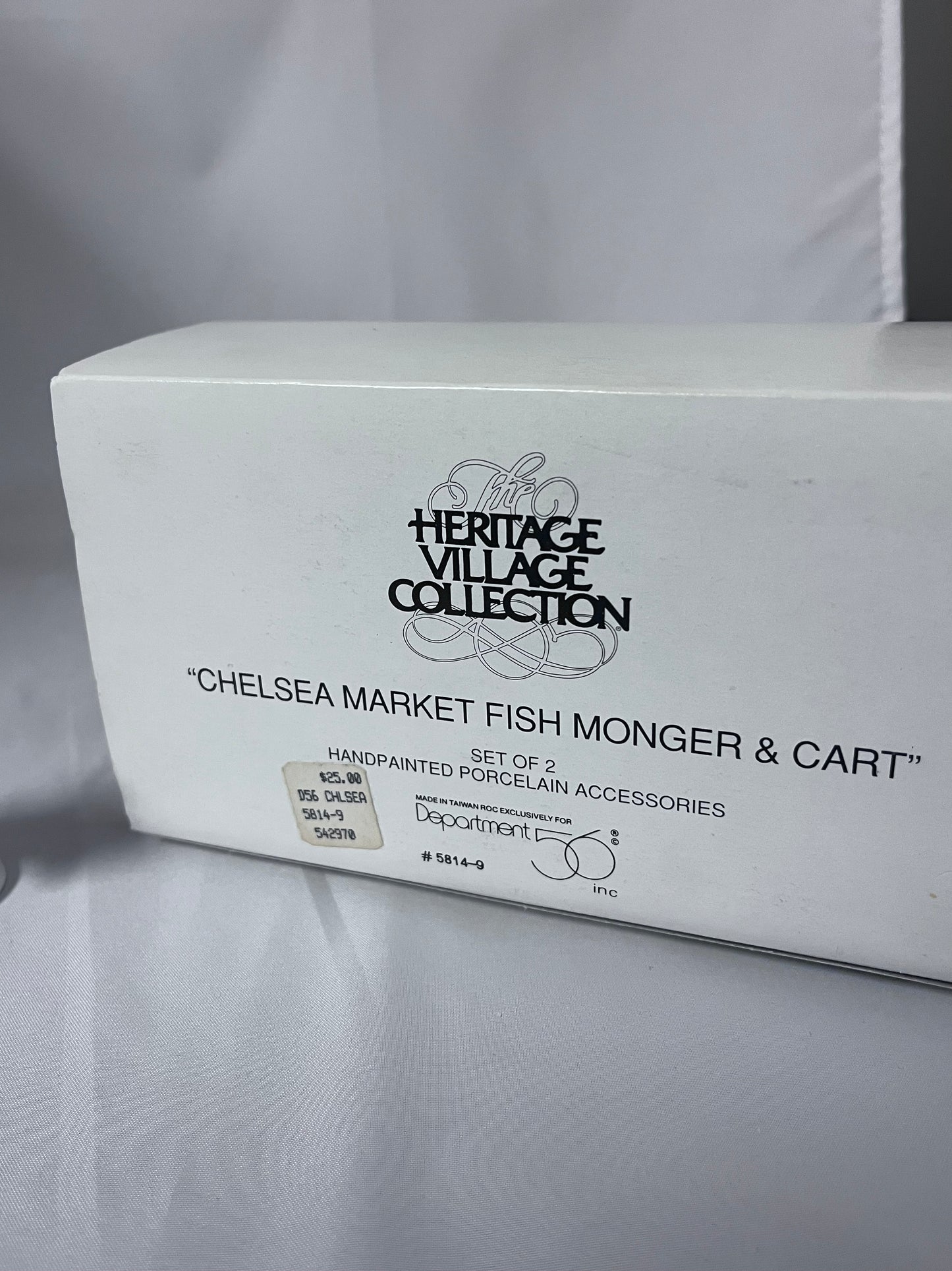 Chelsea Market Fish Monger And Cart