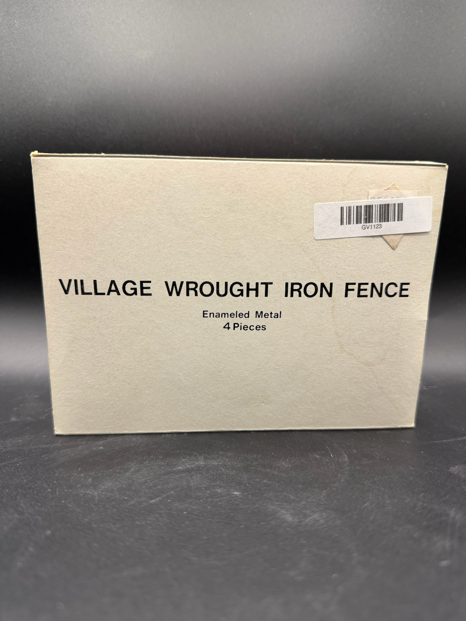 Village Wrought Iron Fence 4 Pieces