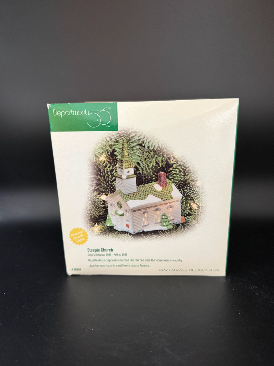 Steeple Church - Ornament