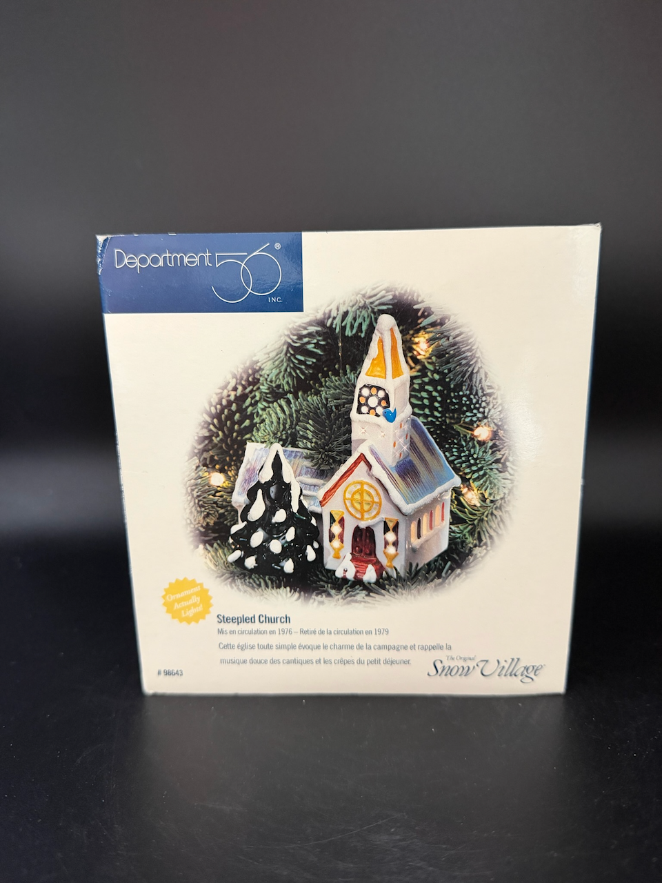 Steepled Church (Ornament)