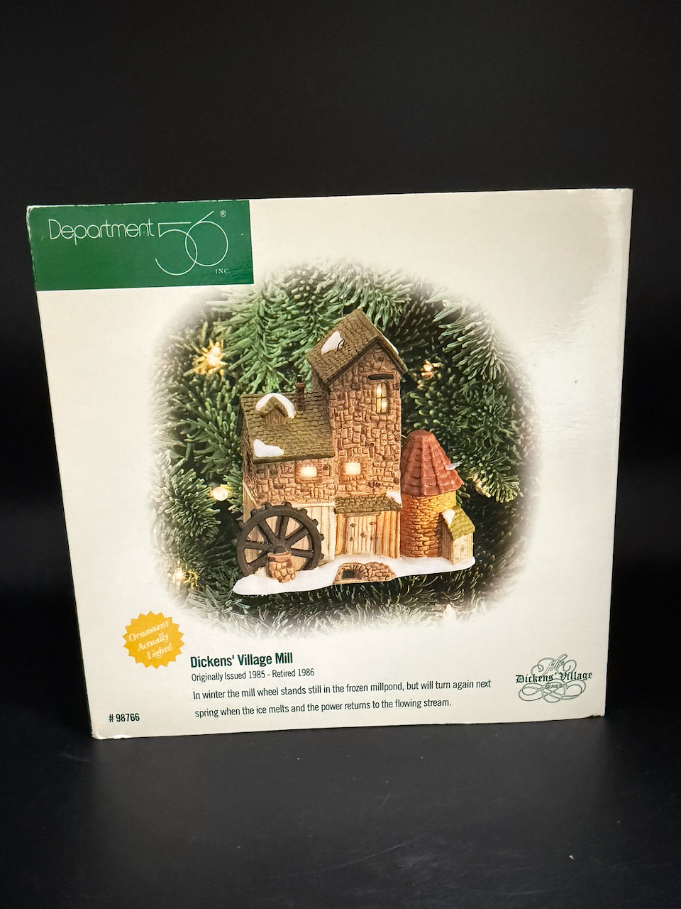 Dickens' Village Mill (Ornament)