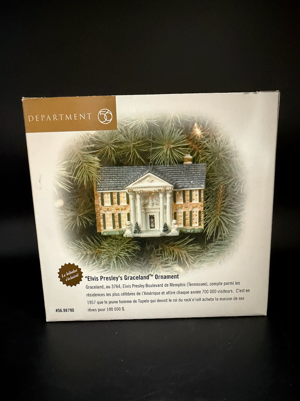 Elvis Presley’s Graceland (Ornament)