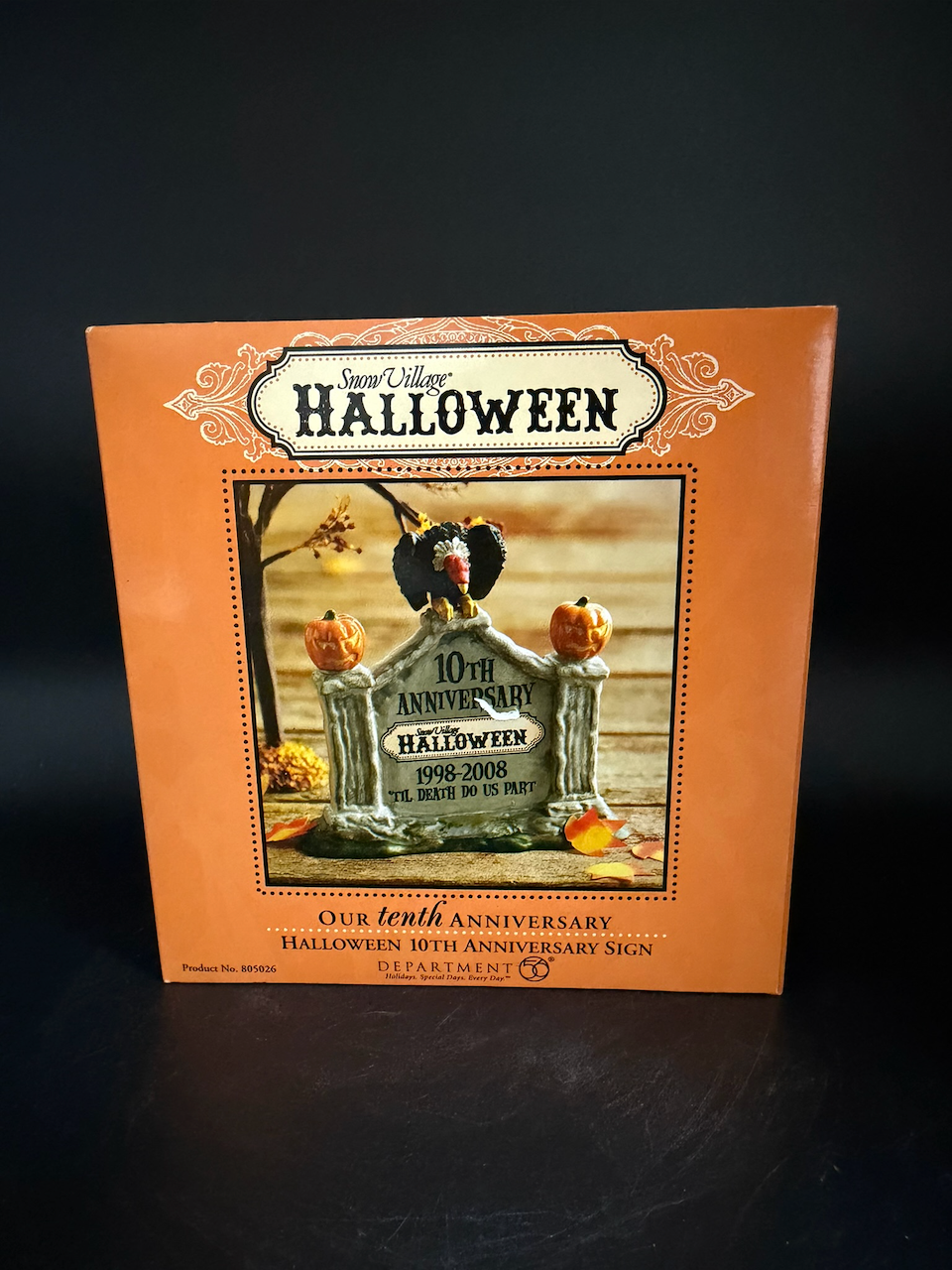 Halloween 10th Anniversary Sign