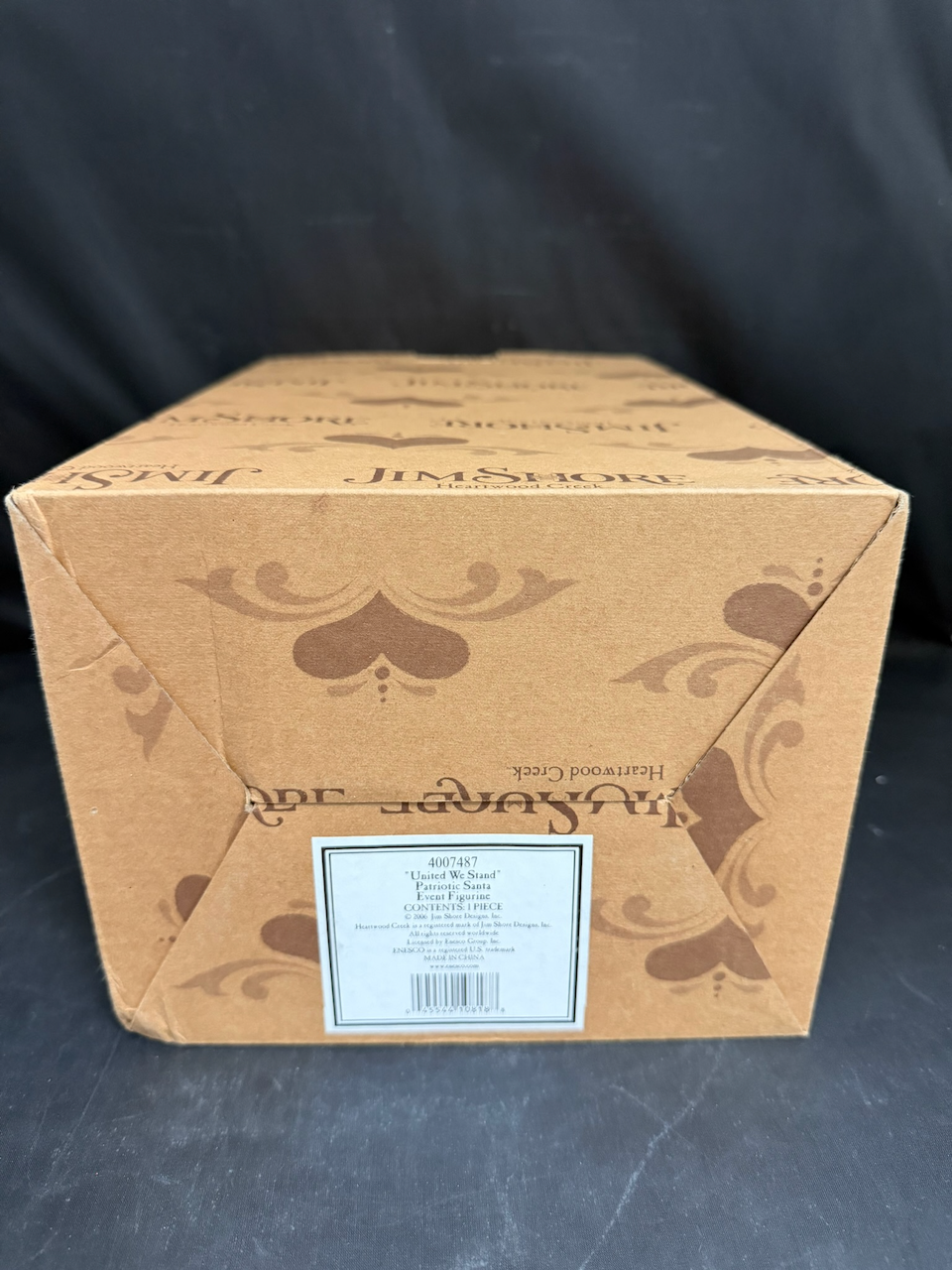 United We Stand. Patriotic Santa