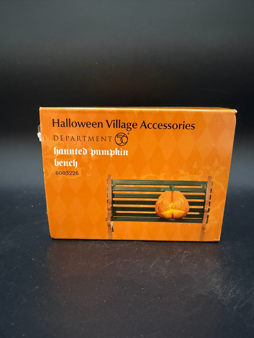 Haunted Pumpkin Bench
