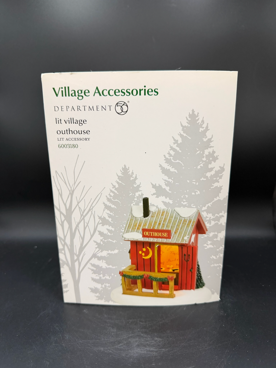 Lit Village Outhouse