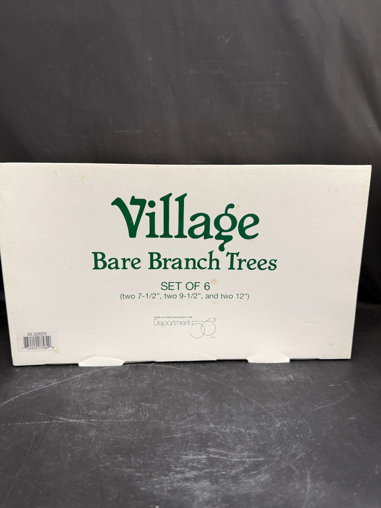 Village Bare Branch Trees (Set of 6)