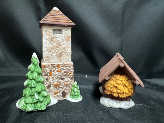 Silo And Hay Shed