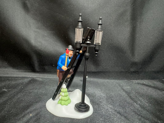 Lamplighter With Lamp