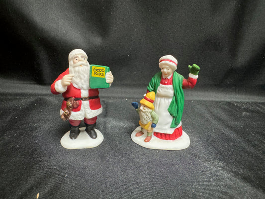 Santa And Mrs. Claus