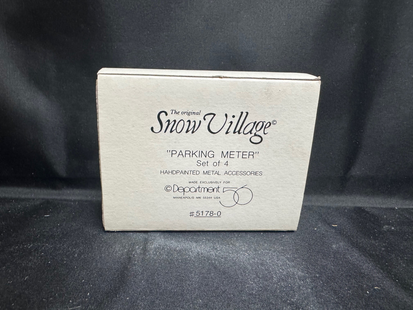 Parking Meter Set Of 4