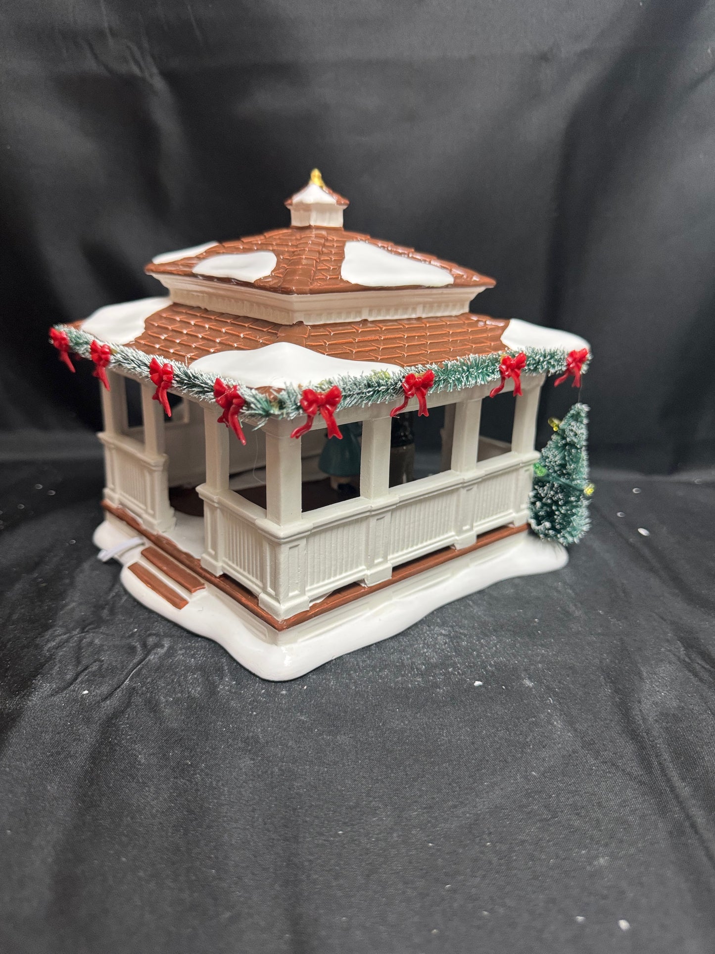 Anniversary Gazebo, Snow Village Cheers To 40 Years!