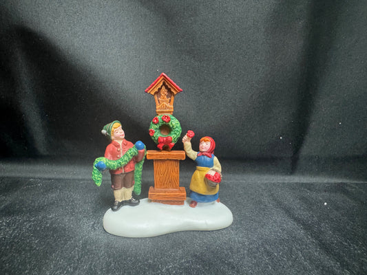 Decorating The Wayside Shrine