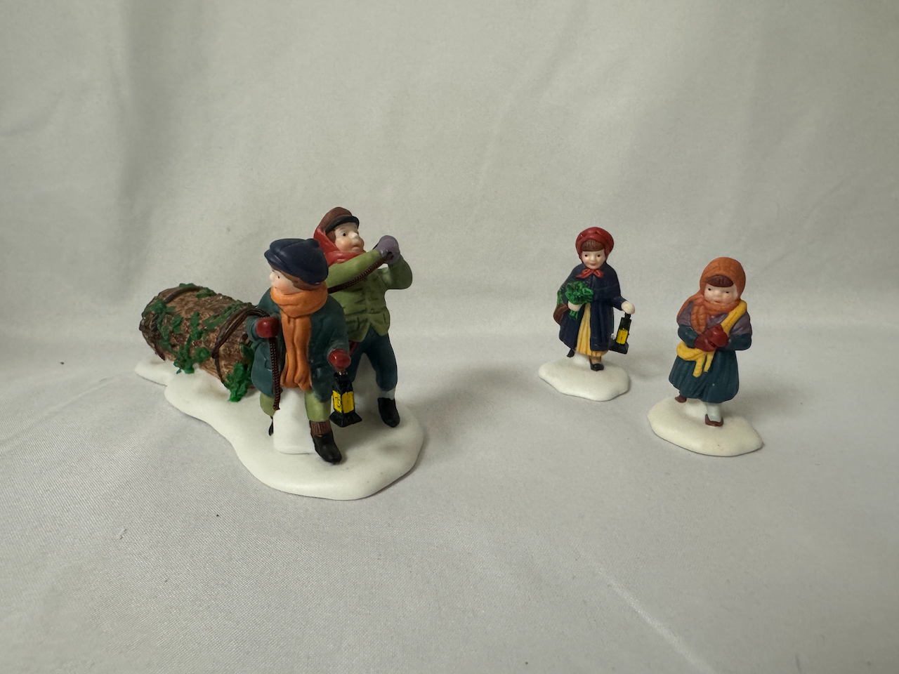 Bringing Home The Yule Log