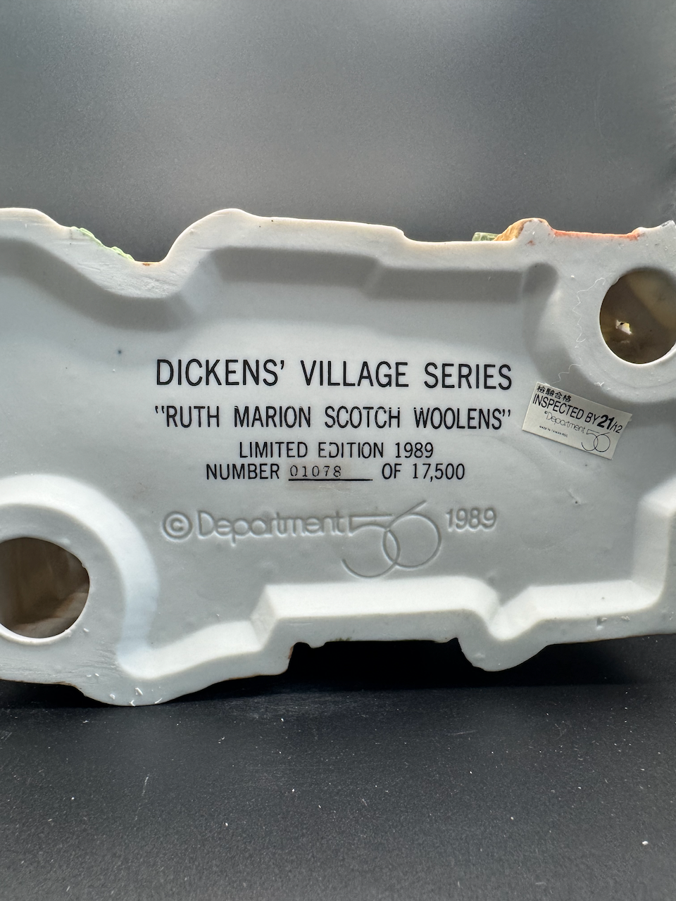 Ruth Marion Scotch Woolens (1,078/17,500)