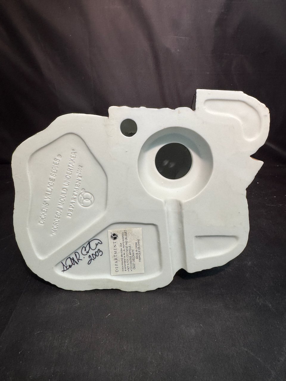 Mordecai Mound Undertaker - Signed