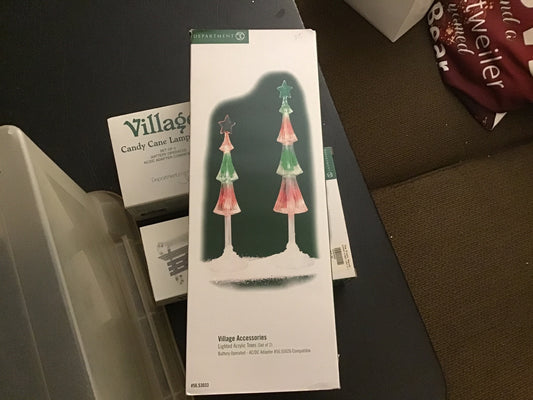 Lighted Acrylic Trees