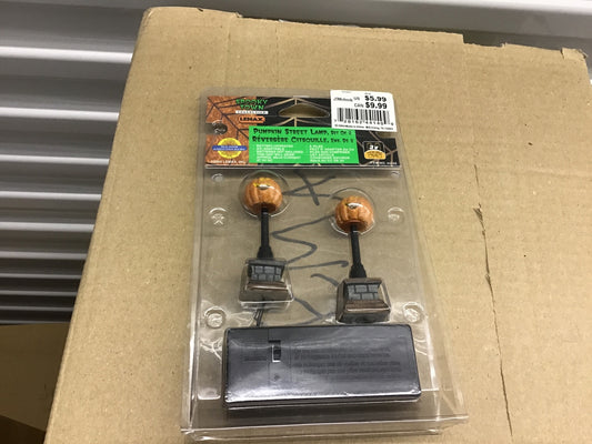 Pumpkin Street Lamp Set Of 2