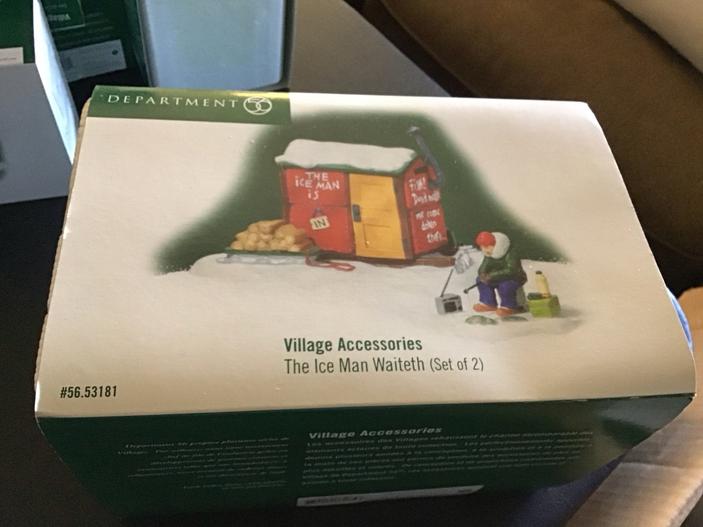 The Ice Man Waiteth (set Of 2)