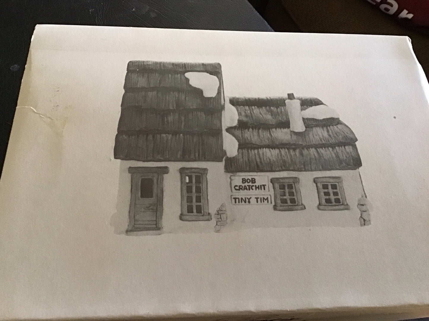 The cottage Of Bob Cratchit And Tiny Tim