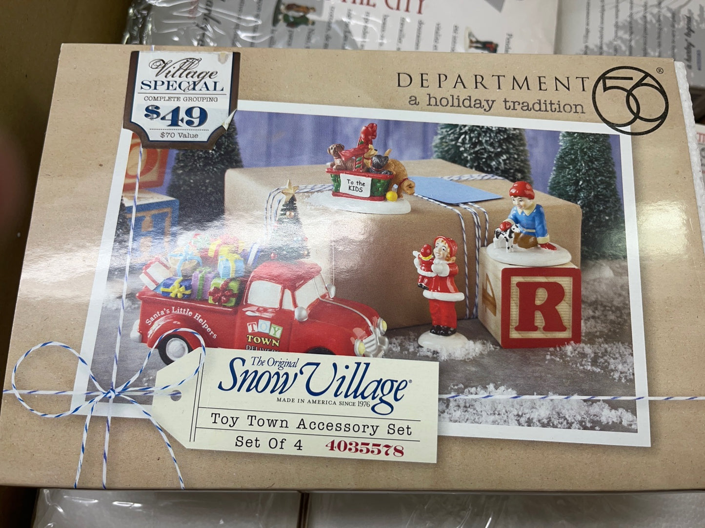 Toy Town Accessory Set