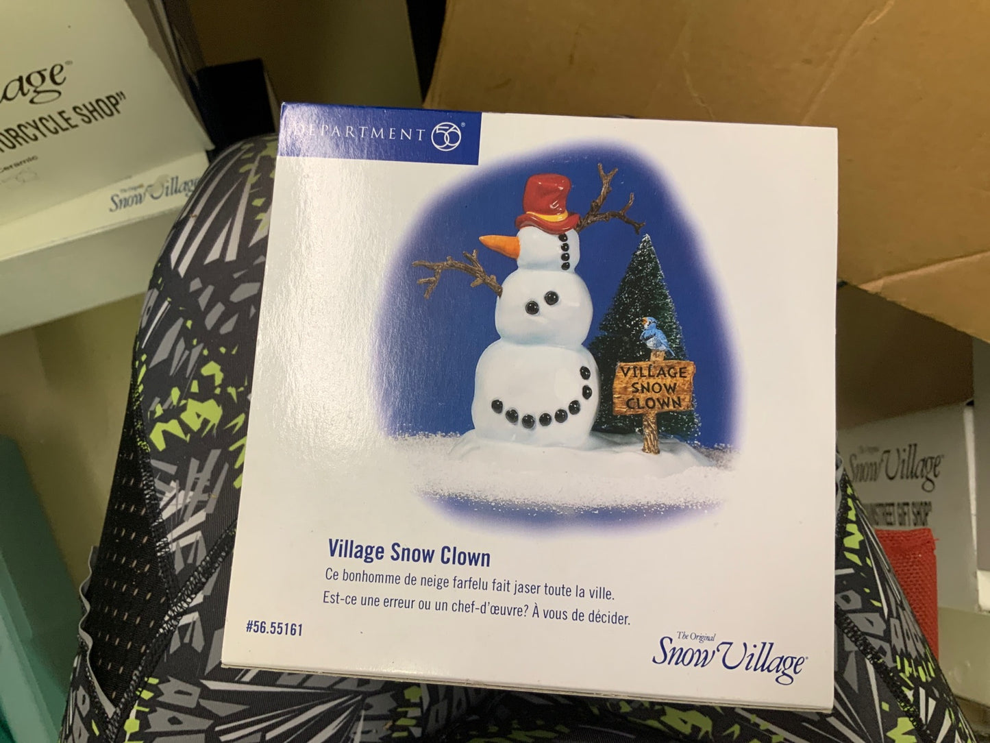 Village Snow Clown - Read Description