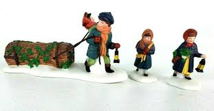 Bringing Home The Yule Log