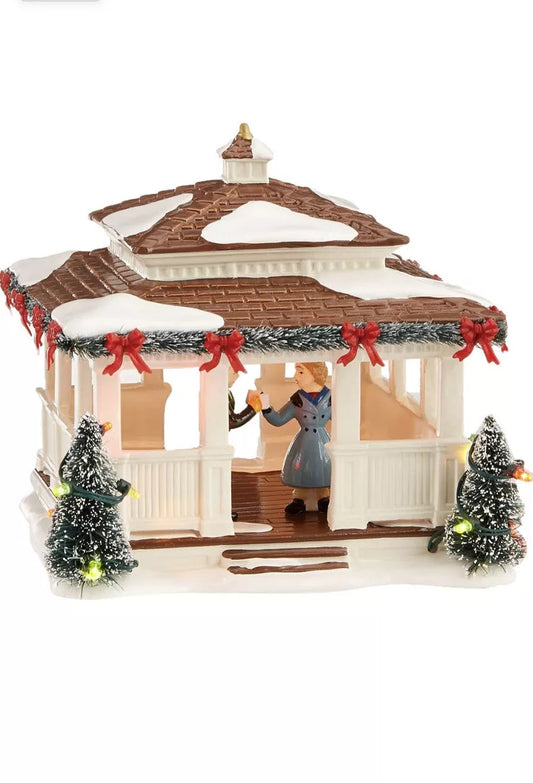 Anniversary Gazebo, Snow Village Cheers To 40 Years!