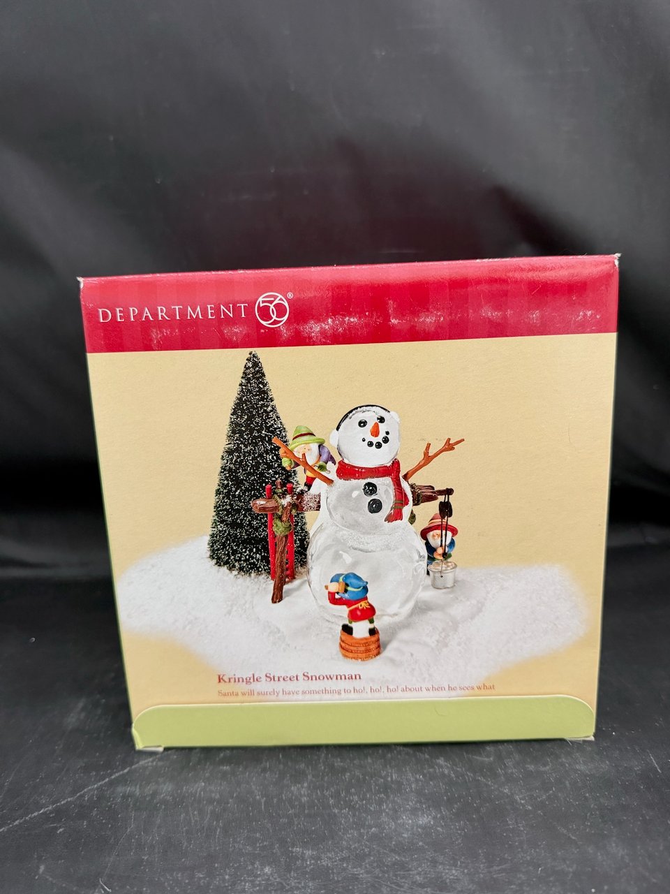 Kringle Street Snowman - See Description