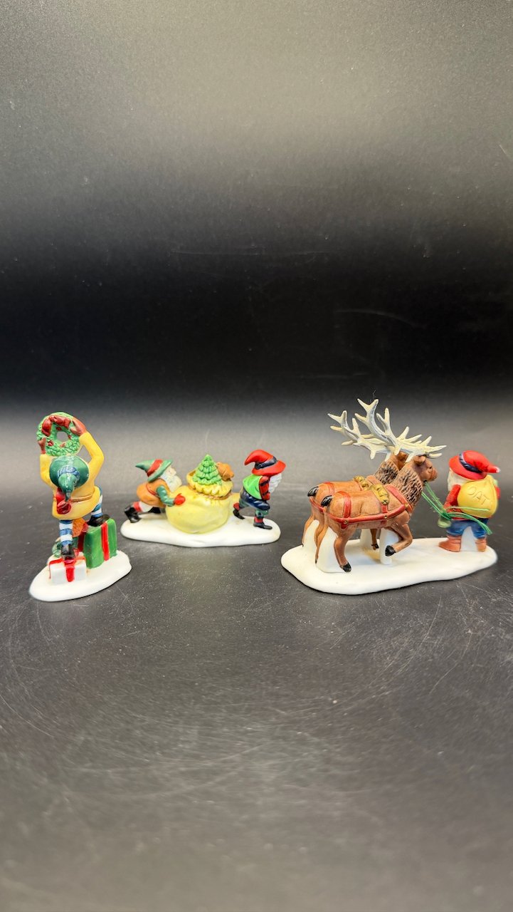 Santa's Little Helpers Set of 3