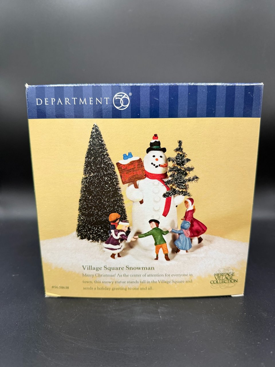Village Square Snowman