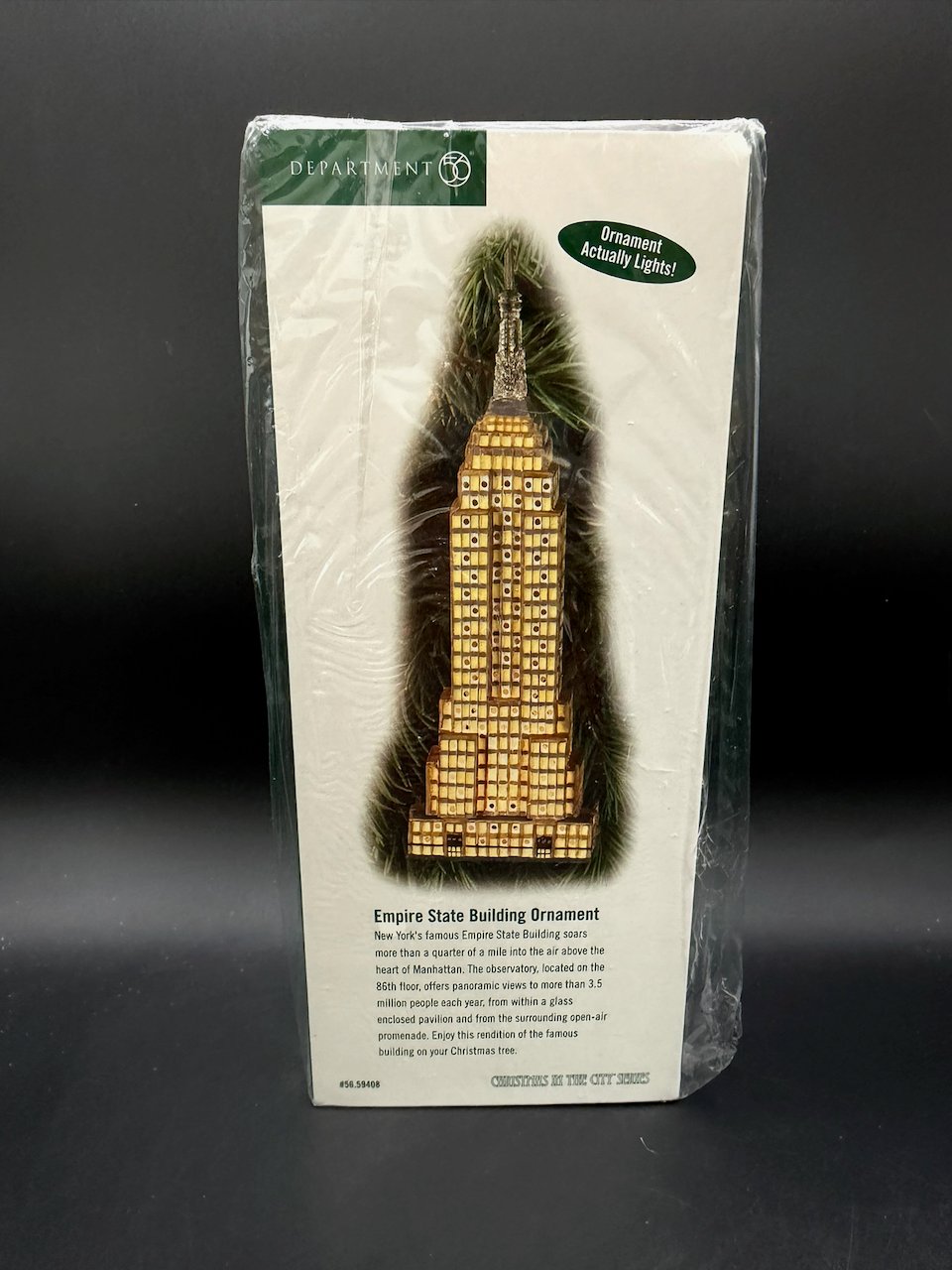 Empire State Building Ornament
