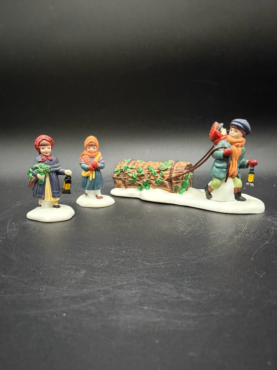 Bringing Home The Yule Log