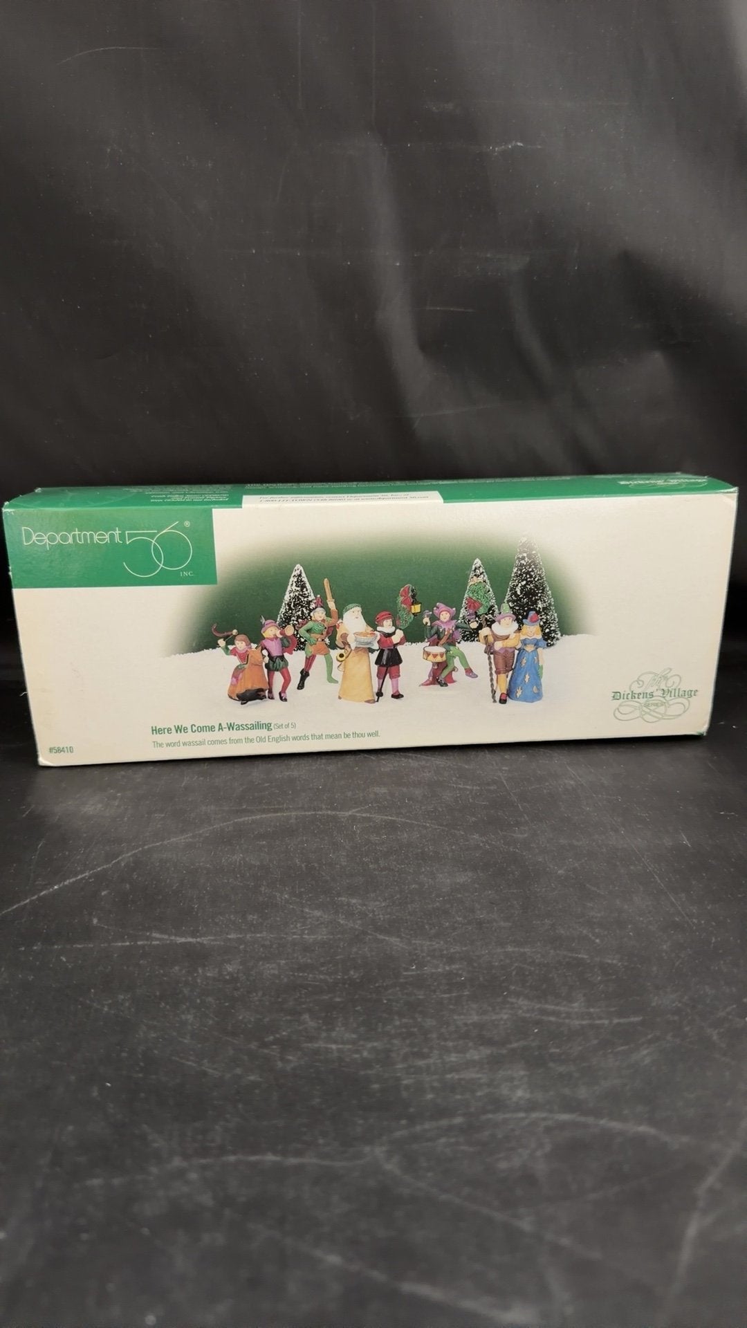 Here We Come A-Wassailing set of 5
