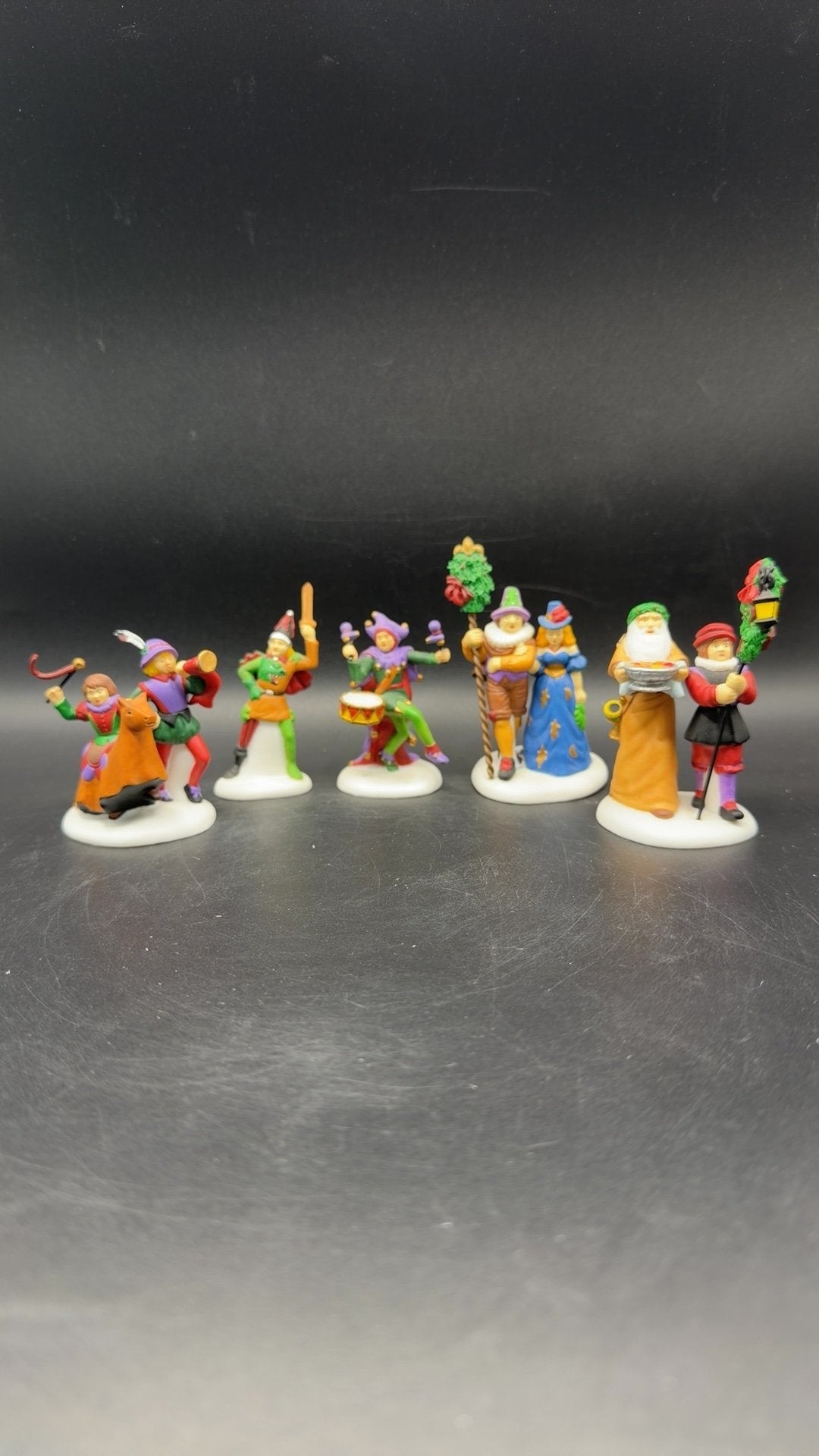Here We Come A-Wassailing set of 5