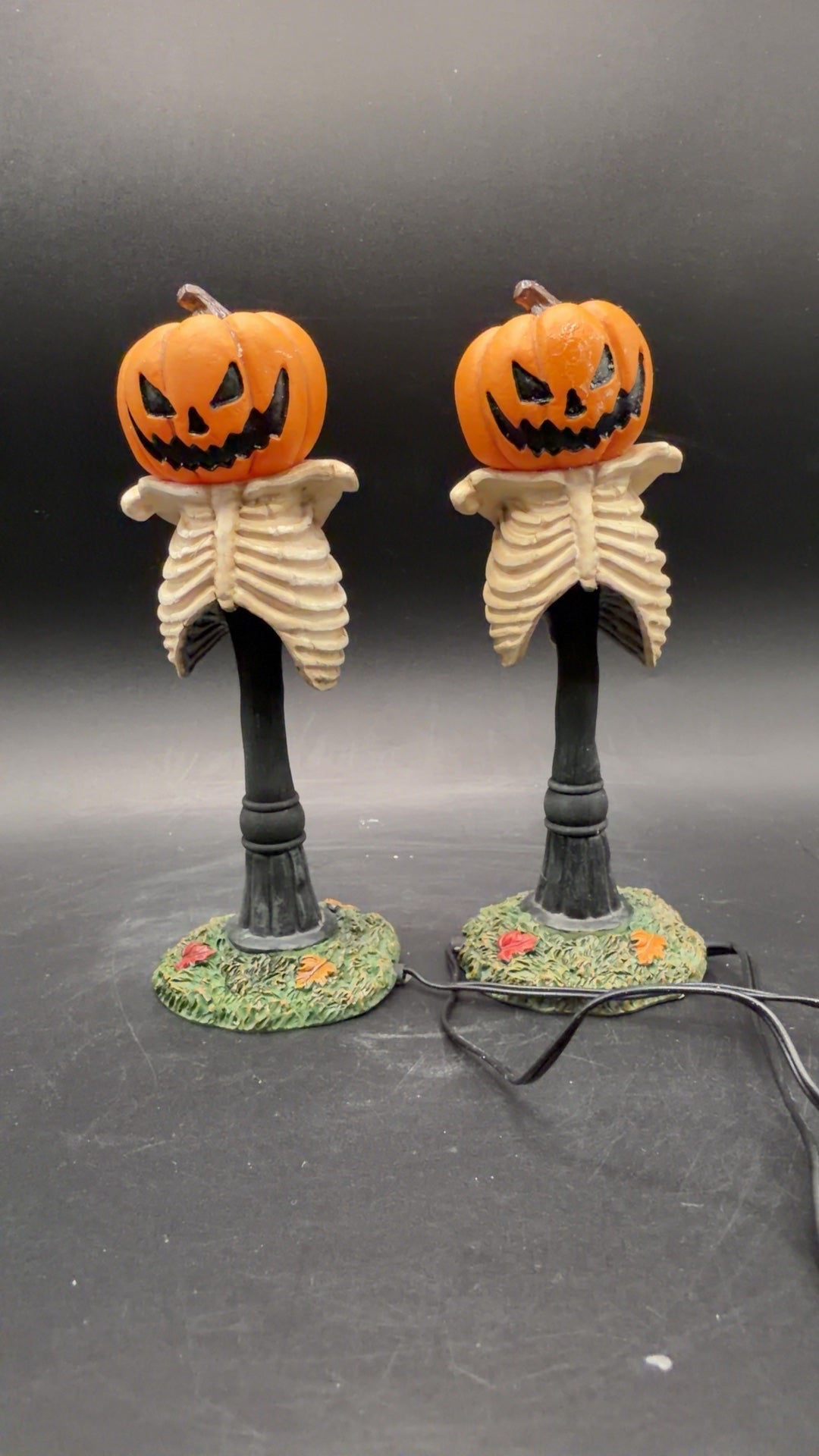 Creepy Pumpkin Street Lights
