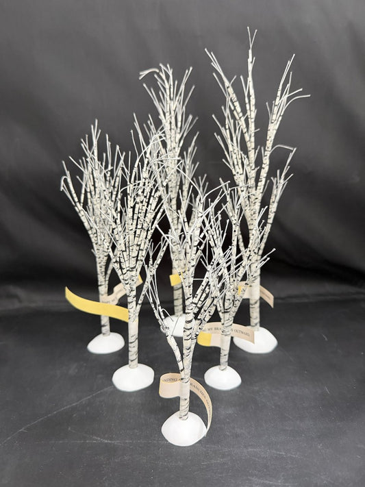 Village Winter Birch (Set of 6)