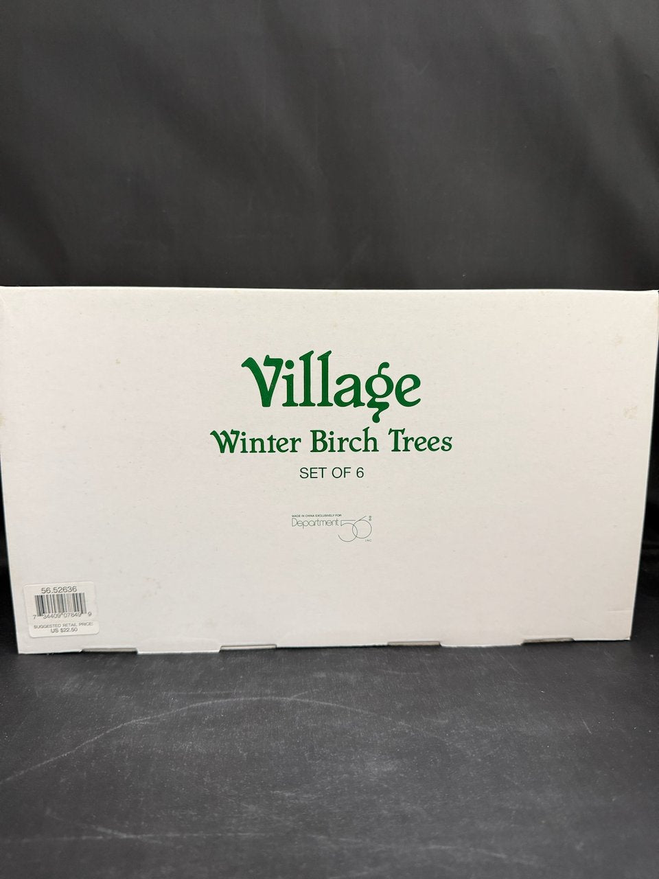 Village Winter Birch (Set of 6)