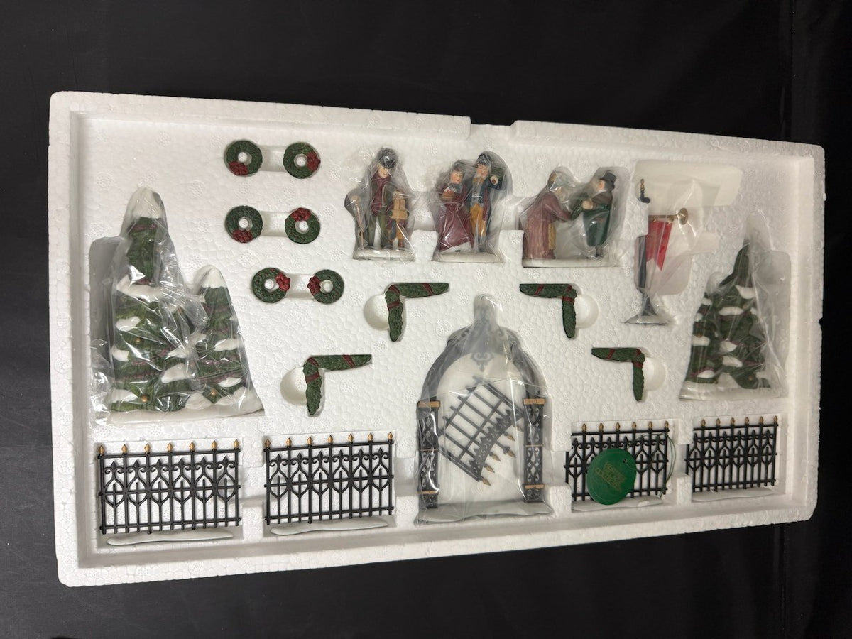 Christmas Carol Holiday Trimming Set set of 21